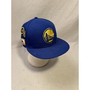 New Era Golden State Warriors Basic 9Fifty 950 Snapback Adjustable Blue Cap Hat